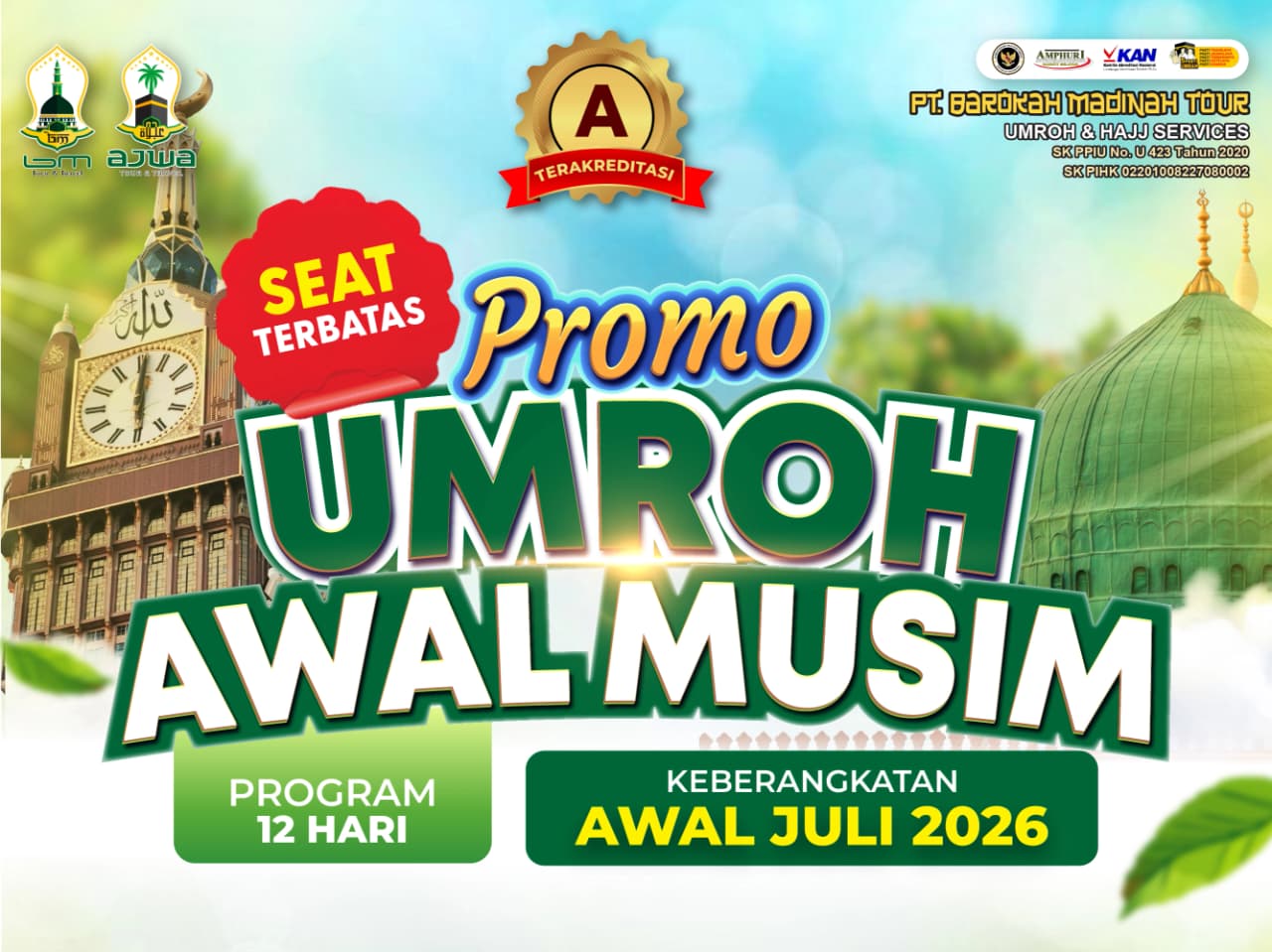 Promo Umroh Awal Musim